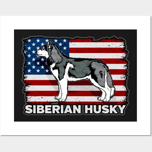 Siberian Husky Wall Art by RadStar